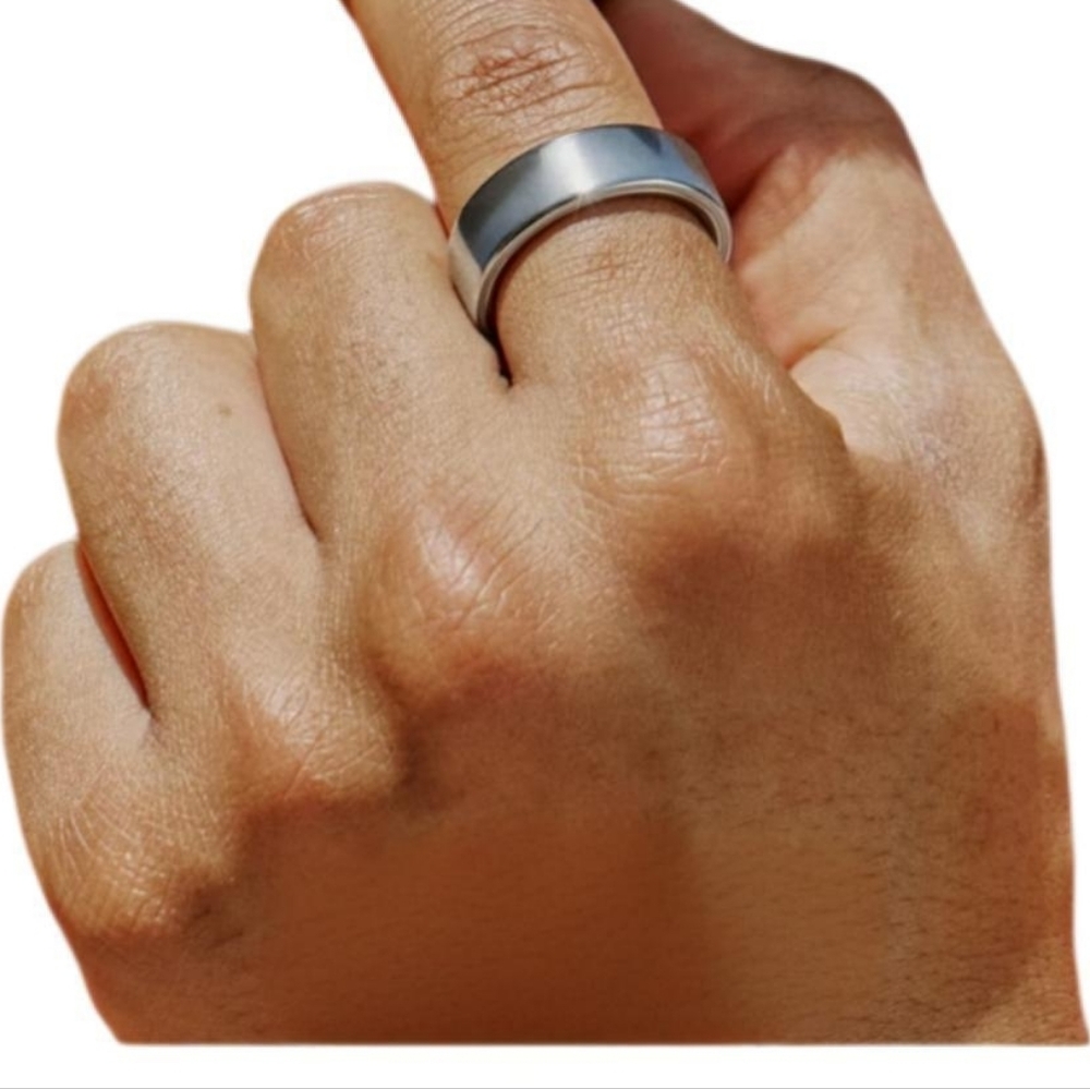 Oura Ring 4 - Silver - Size 10